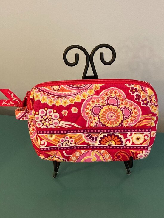 Vera Bradley Handbags - Vera Bradley Cosmetic Bag in Raspberry Fizz